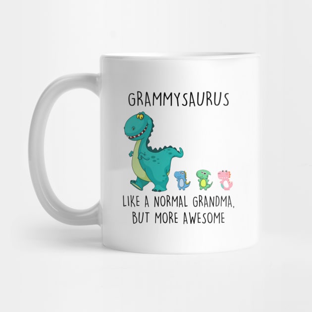 Grammysaurus Like A Normal Grandma But More Awesome Mother's Day Shirt by Kelley Clothing